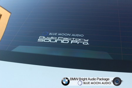 BMW760(E65)にロゴステッカーを貼っていただきました♪